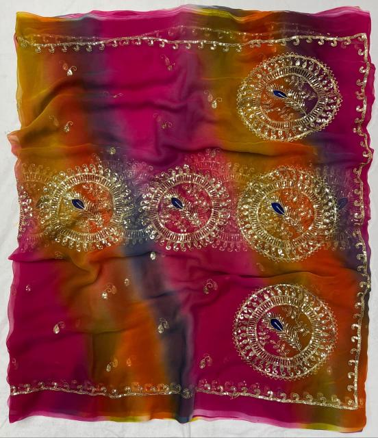 Dazira Georgette vol 62 catalog designer sarees wholesalers