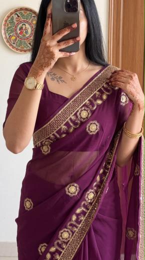Dazira Georgette vol 63 catalog nauvari saree wholesale market in mumbai