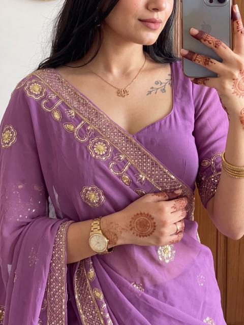 Dazira Georgette vol 63 catalog nauvari saree wholesale market in mumbai
