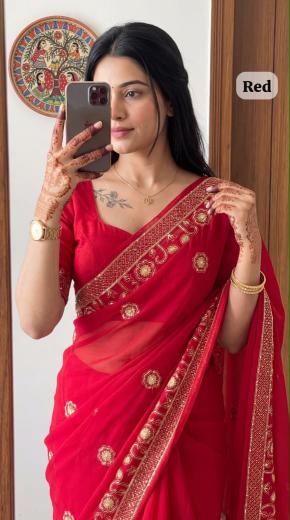 Dazira Georgette vol 63 catalog nauvari saree wholesale market in mumbai