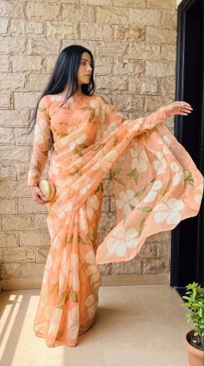 Dazira Georgette vol 64 catalog georgette sarees wholesale