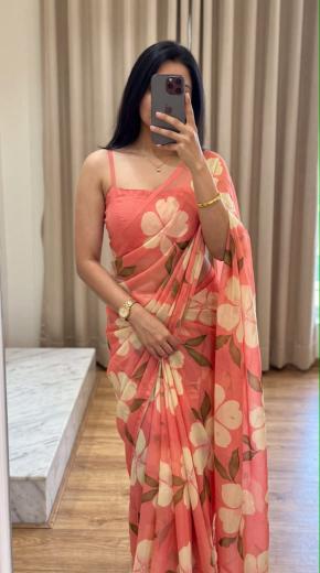 Dazira Georgette vol 64 catalog georgette sarees wholesale