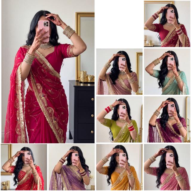 Dazira Georgette vol 66 catalog wholesale sarees in surat online