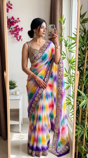Dazira Georgette vol 67 catalog saree covers wholesale mumbai