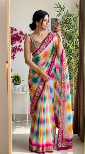 Dazira Georgette vol 67 catalog saree covers wholesale mumbai