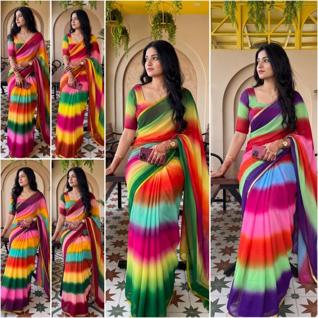 Dazira Georgette vol 67 catalog wholesale sarees in surat market