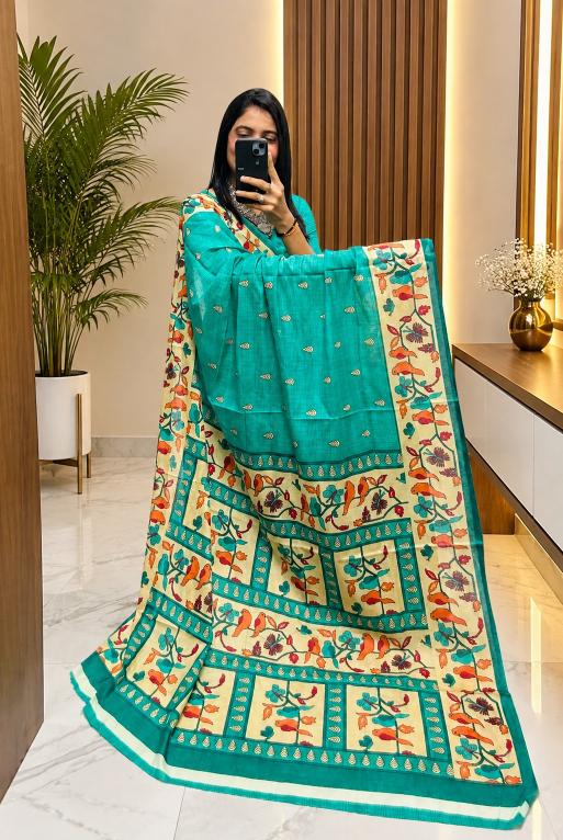 Dazira Maslin Cotton catalog wholesale saree shops in surat