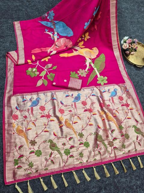 Dazira Pure Banarasi Khadi Crepe vol 2 catalog saree wholesale in mumbai