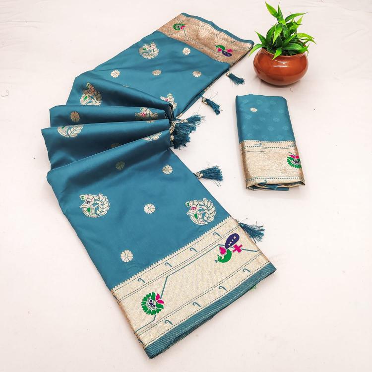 Dazira Pure Peshwai Bomkai Paithani catalog wholesale paithani sarees