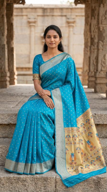 Dazira SF 1129 catalog paithani saree wholesaler in surat