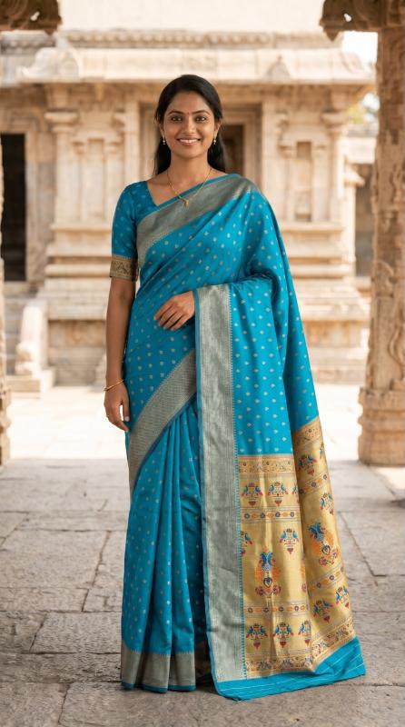 Dazira SF 1129 catalog paithani saree wholesaler in surat