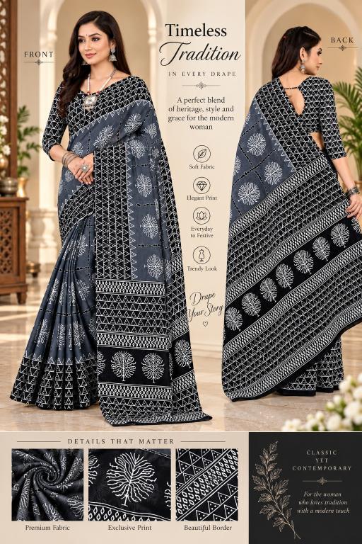 Dazira Soft Pure Cotton vol 21 catalog batik cotton sarees in wholesale price