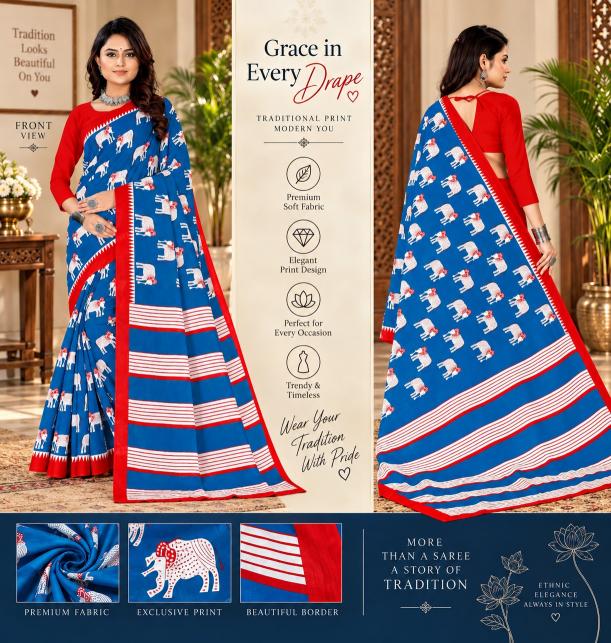 Dazira Soft Pure Cotton vol 21 catalog batik cotton sarees in wholesale price