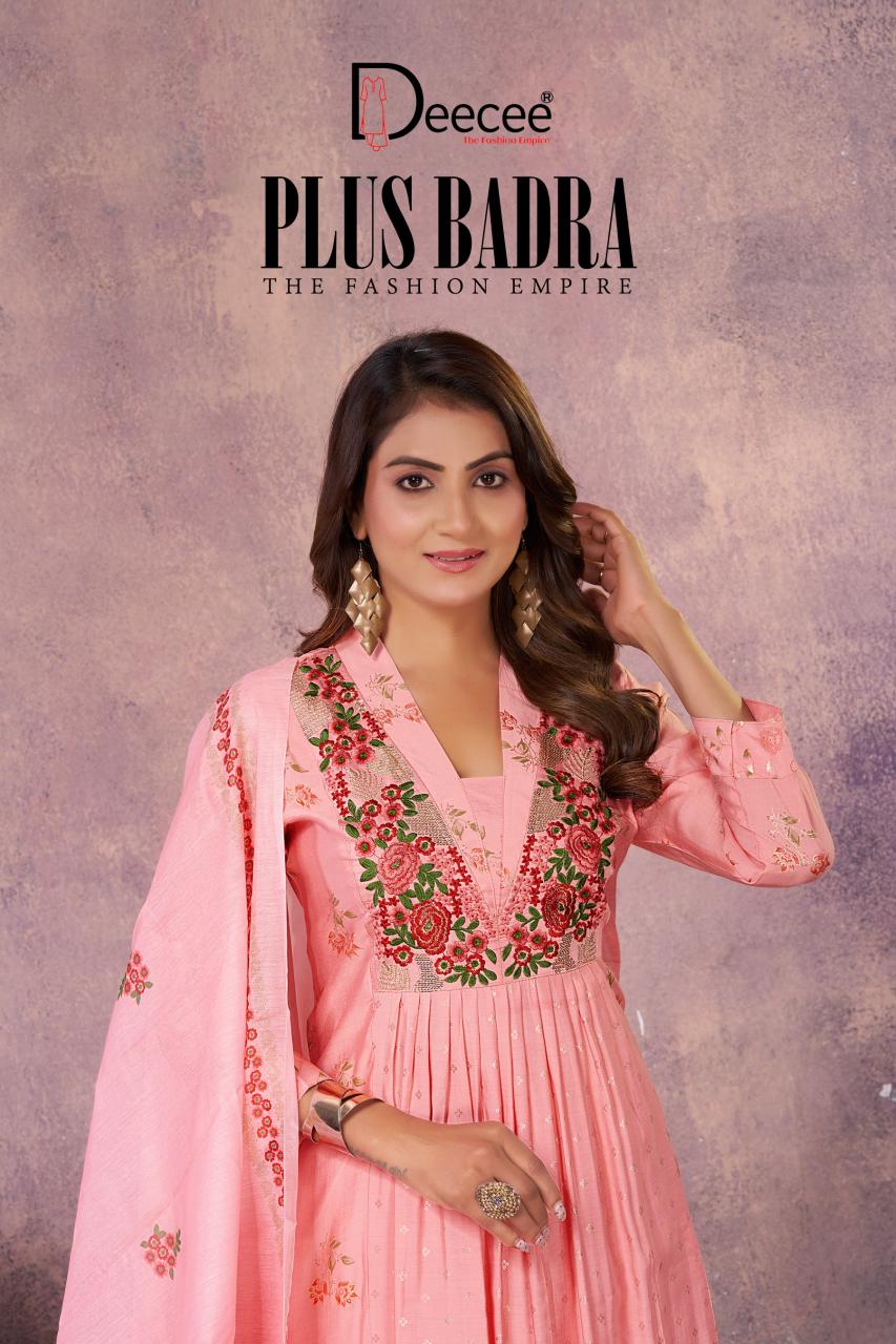 Deecee Plus Badra catalog anarkali kurtis wholesale online