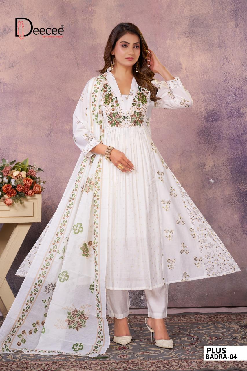 Deecee Plus Badra catalog anarkali kurtis wholesale online