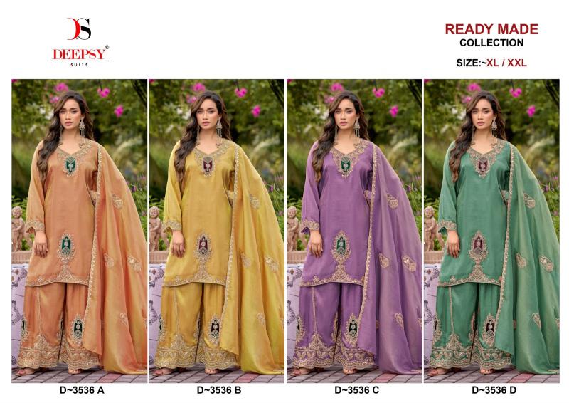 Deepsy 3536 catalog readymade pakistani suits wholesale