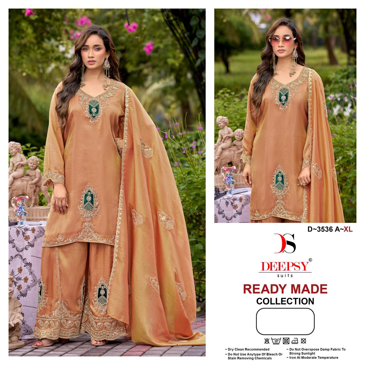 Deepsy 3536 catalog readymade pakistani suits wholesale
