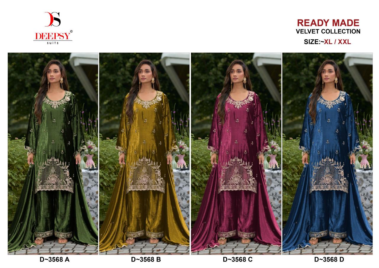 Deepsy 3568 catalog pakistani designer suits wholesale