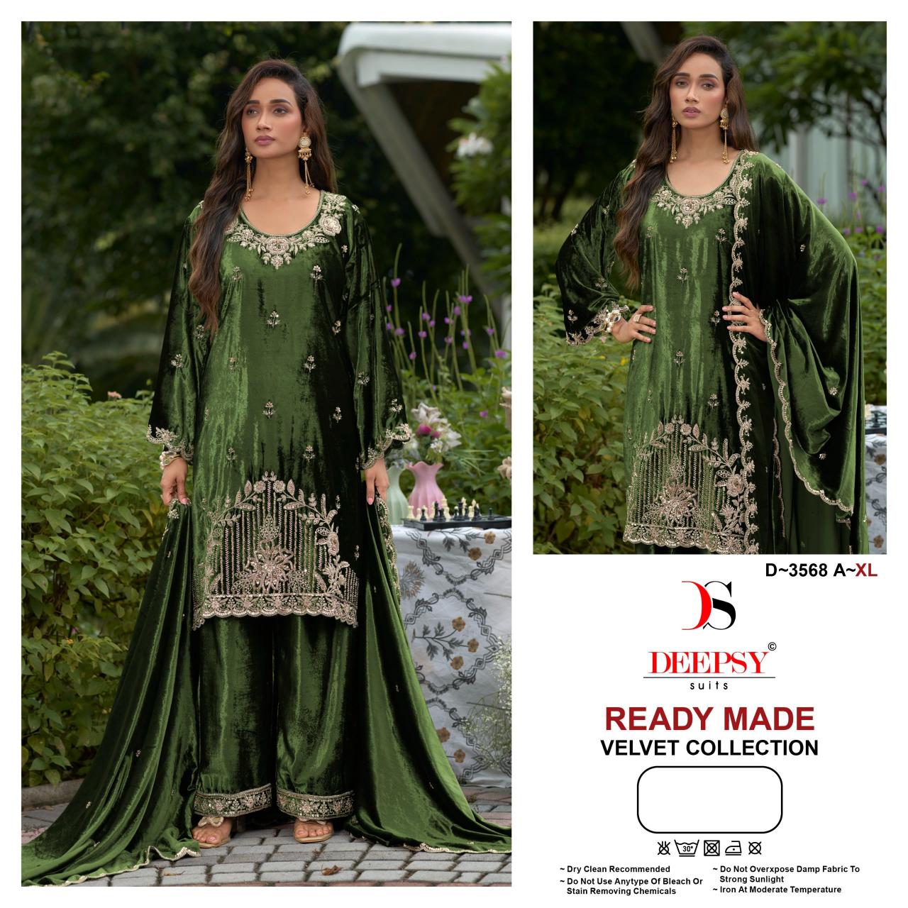 Deepsy 3568 catalog pakistani designer suits wholesale