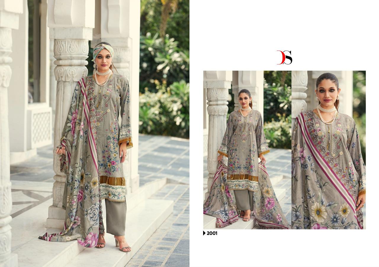 Deepsy Bin Saeed Mini vol 2 Nx catalog Chiffon Dupatta pakistani wholesale suits