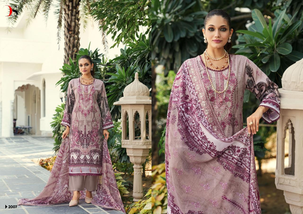 Deepsy Bin Saeed Mini vol 2 Nx catalog Chiffon Dupatta pakistani wholesale suits