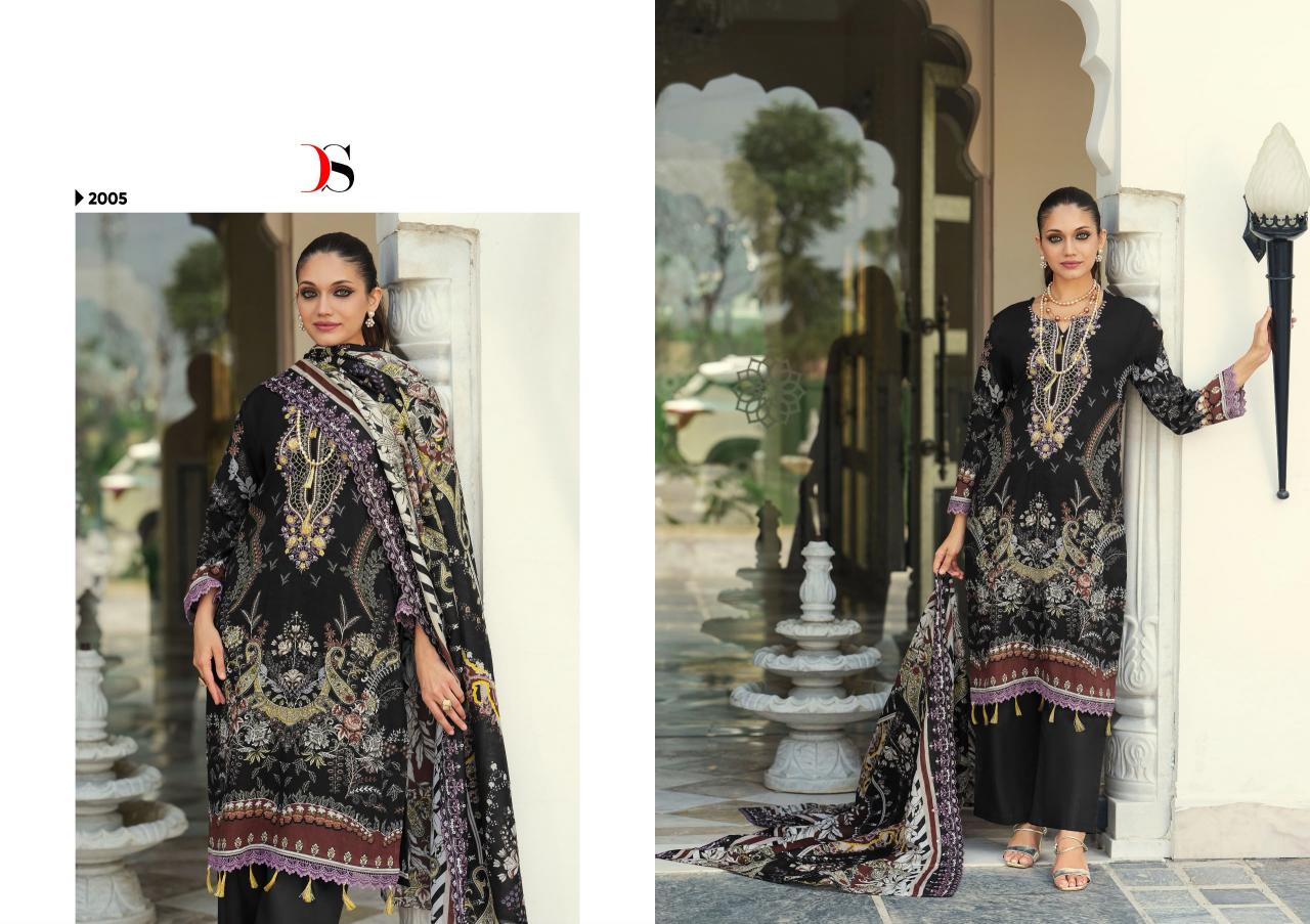 Deepsy Bin Saeed Mini vol 2 Nx catalog Chiffon Dupatta pakistani wholesale suits