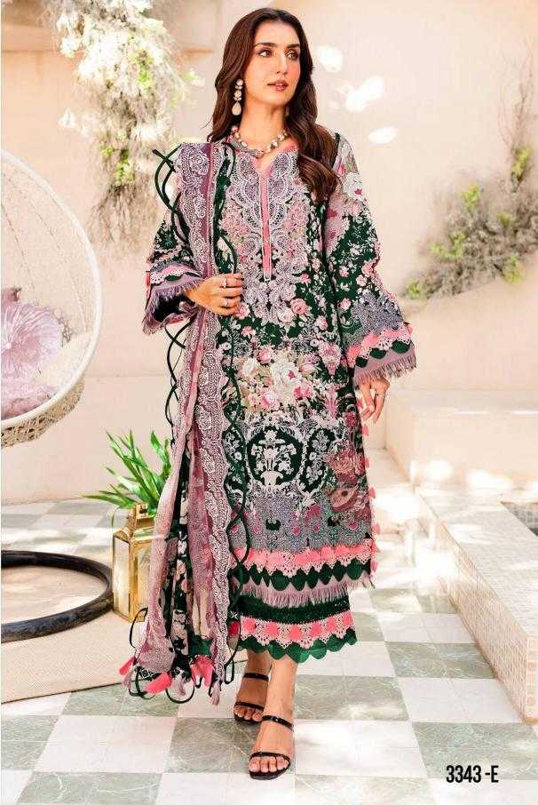 Deepsy Needle Wonder Premium 3343 catalog Chiffon Dupatta pakistani salwar suit wholesale