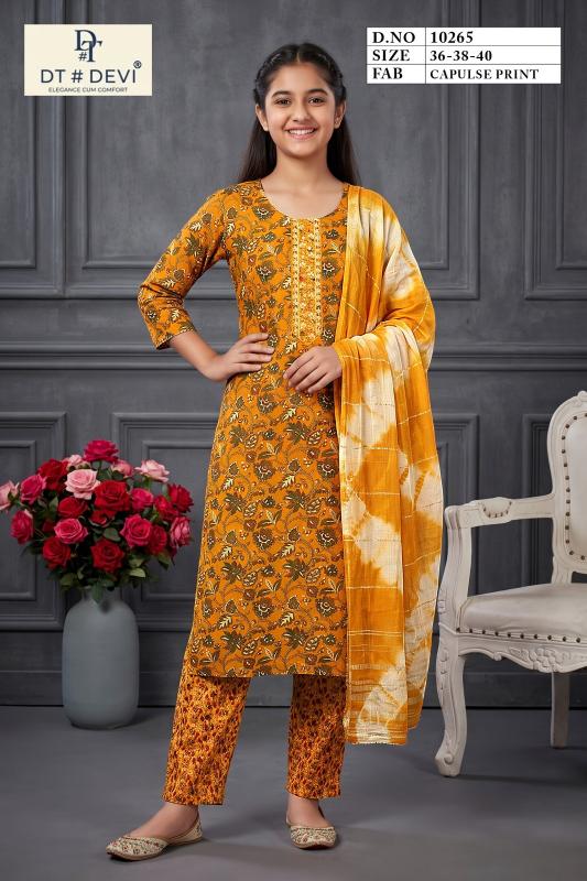 Dt Devi Kaanchi vol 8 10265 catalog latest kids wear collection