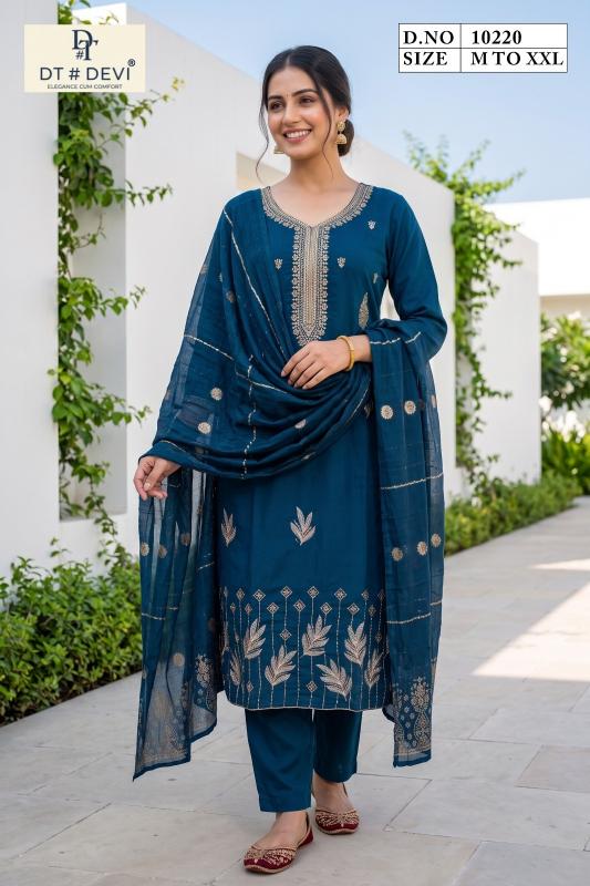 Dt Devi Medhika vol 1 10220 catalog trendy kurtis wholesale