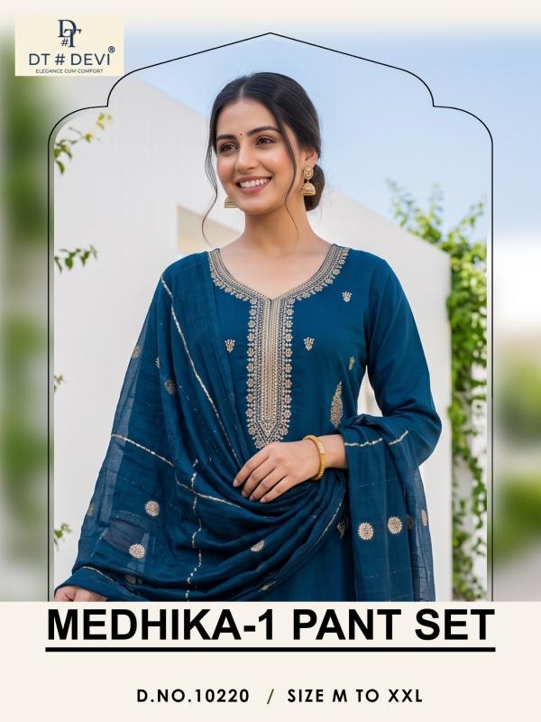 Dt Devi Medhika vol 1 10220 catalog trendy kurtis wholesale