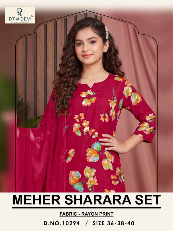 Dt Devi Meher 10294 catalog wholesale kids wear in India