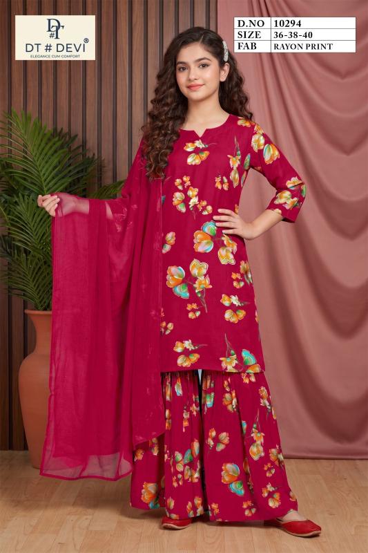 Dt Devi Meher 10294 catalog wholesale kids wear in India