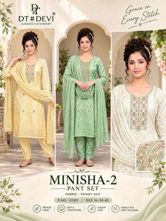 Dt Devi Minisha vol 2 10289 catalog www ahmedabad kurti wholesale