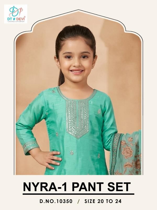 Dt Devi Nyra vol 1 10350 catalog kids wear in wholesale rate in mumbai