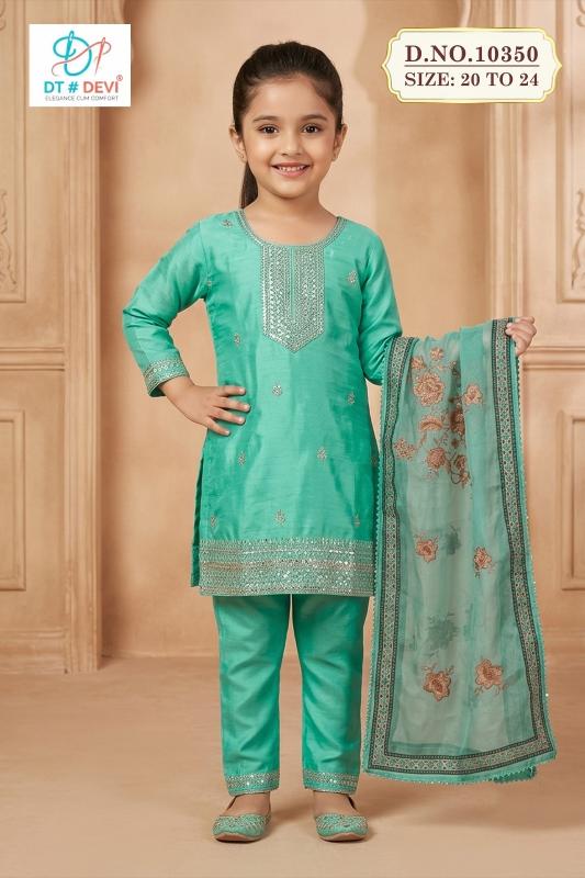 Dt Devi Nyra vol 1 10350 catalog kids wear in wholesale rate in mumbai