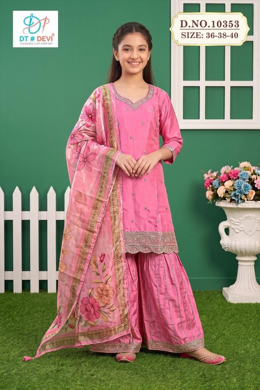Dt Devi Shubhangi vol 1 10353 catalog kids wear mumbai