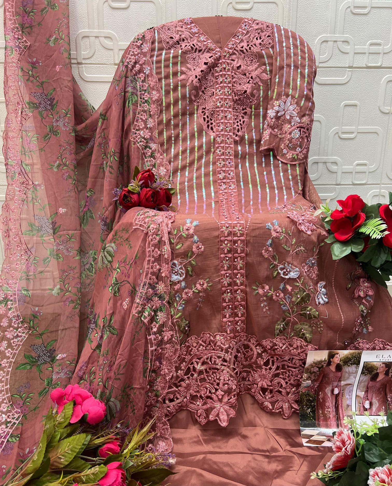 Elan E 60 catalog wholesale pakistani suits materials
