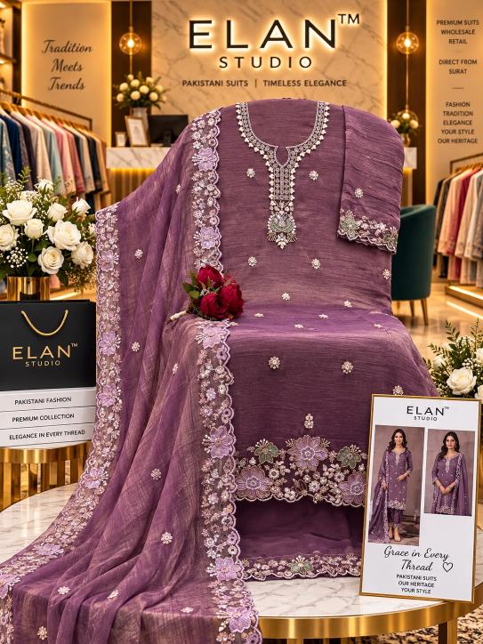 Elan E 65 catalog pakistani suit wholesale market