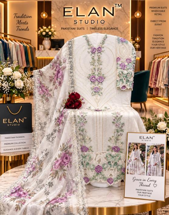 Elan E 66 catalog wholesale pakistani designer suits