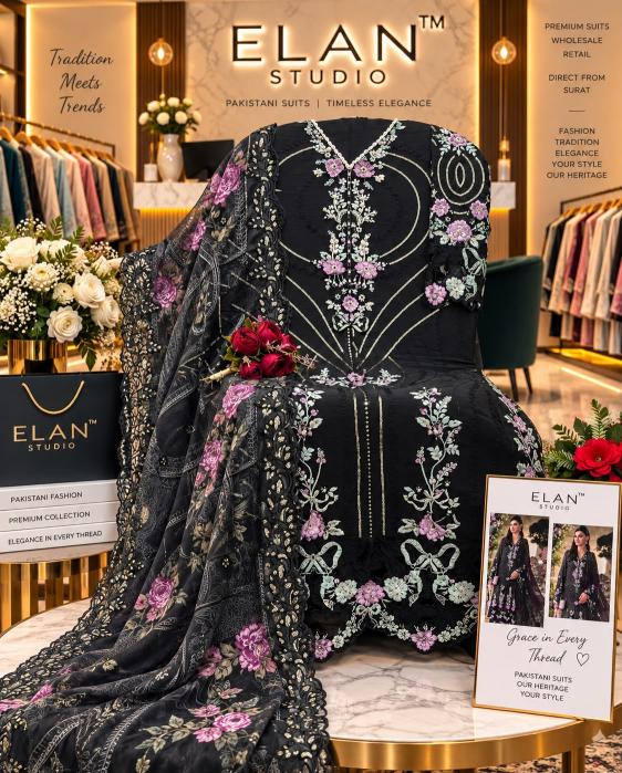 Elan E 66 catalog wholesale pakistani designer suits