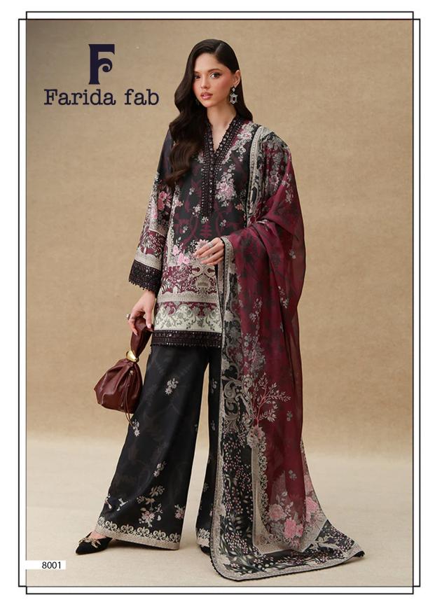 Farida Ramsha Vol 8 – Karachi Dress Material Wholesale Catalog