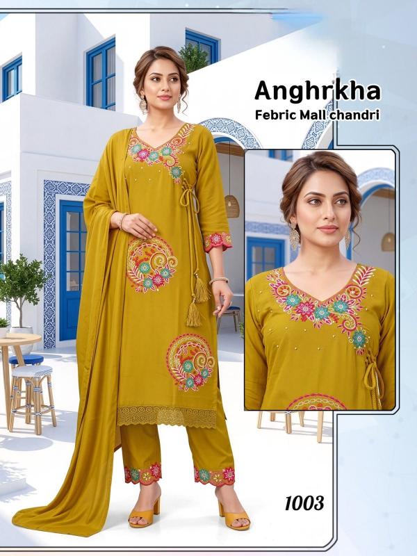 Felocity Anghrkha catalog kurti wholesale market in kanpur