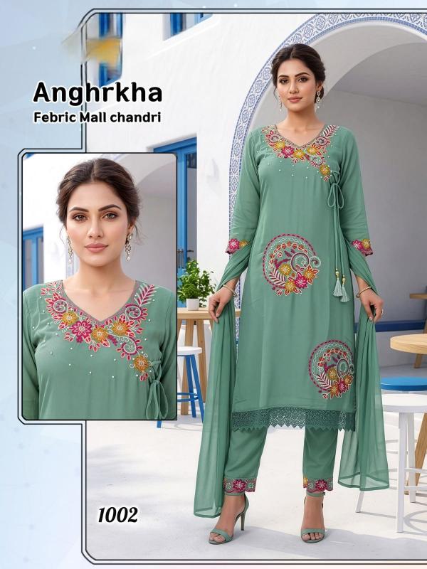 Felocity Anghrkha catalog kurti wholesale market in kanpur