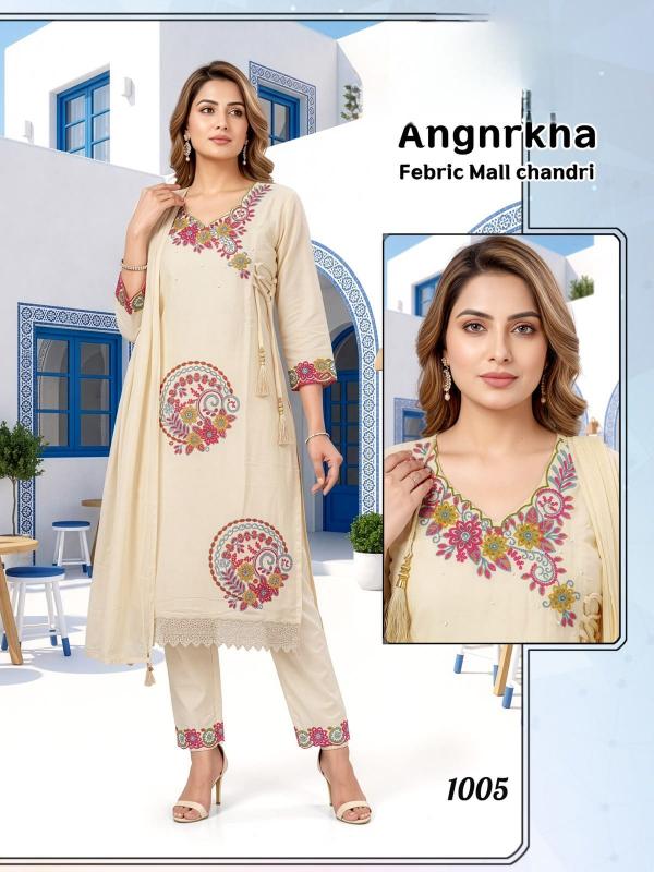 Felocity Anghrkha catalog kurti wholesale market in kanpur