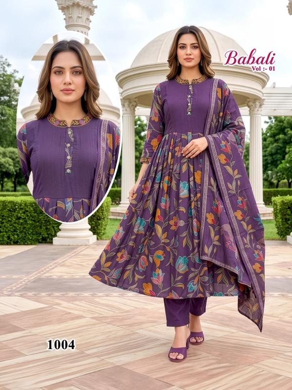 Felocity Babali vol 1 catalog kantha stitch kurti wholesale