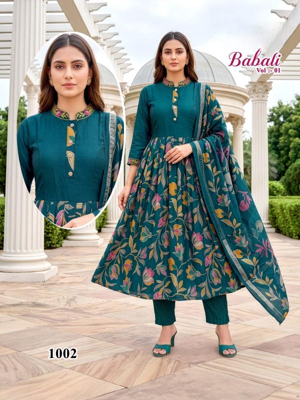 Felocity Babali vol 1 catalog kantha stitch kurti wholesale