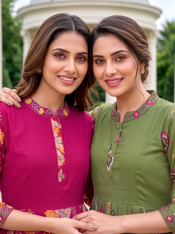 Felocity Babali vol 1 catalog kantha stitch kurti wholesale