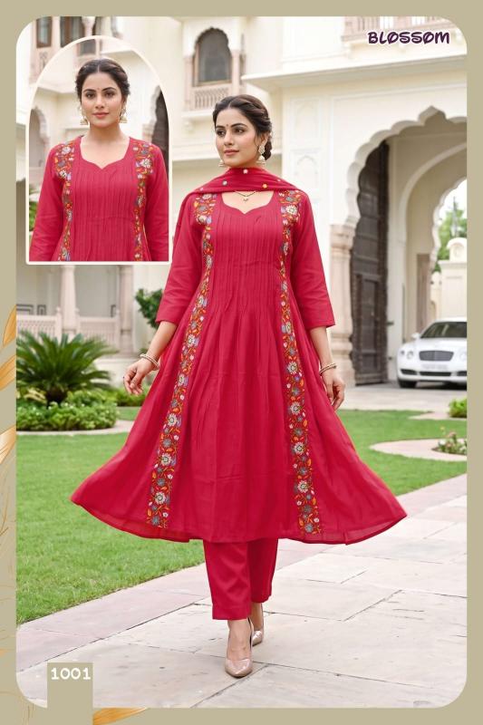 Felocity Blossom catalog kurti wholesale market in guwahati