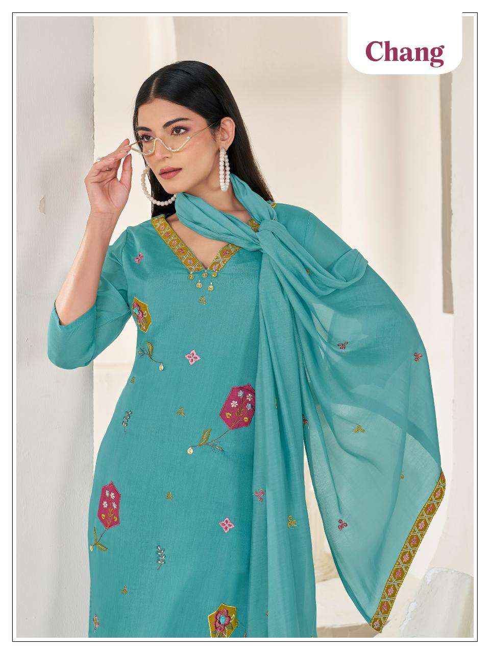 Felocity Chang catalog kurti fabric wholesale in mumbai