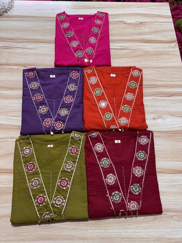 Felocity Cotton vol 738 catalog bundle of 25 wholesale kurti floria by alena